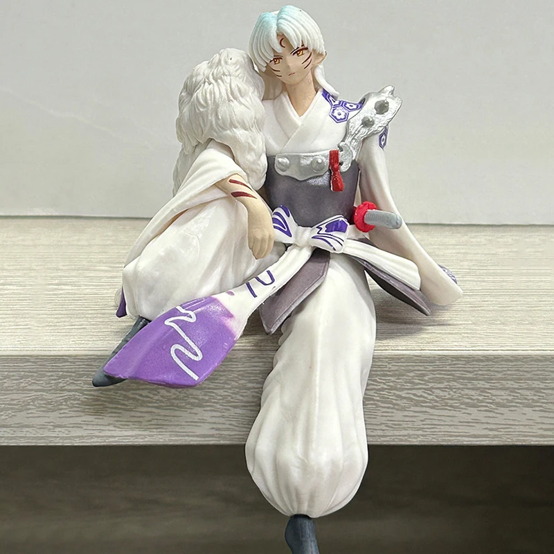 

13cm InuYasha Anime Figure Kingdom Miyagako Sesshomaru Action Figure 1514# Sesshoumaru/1300# Inuyasha Figure Model Doll Toys