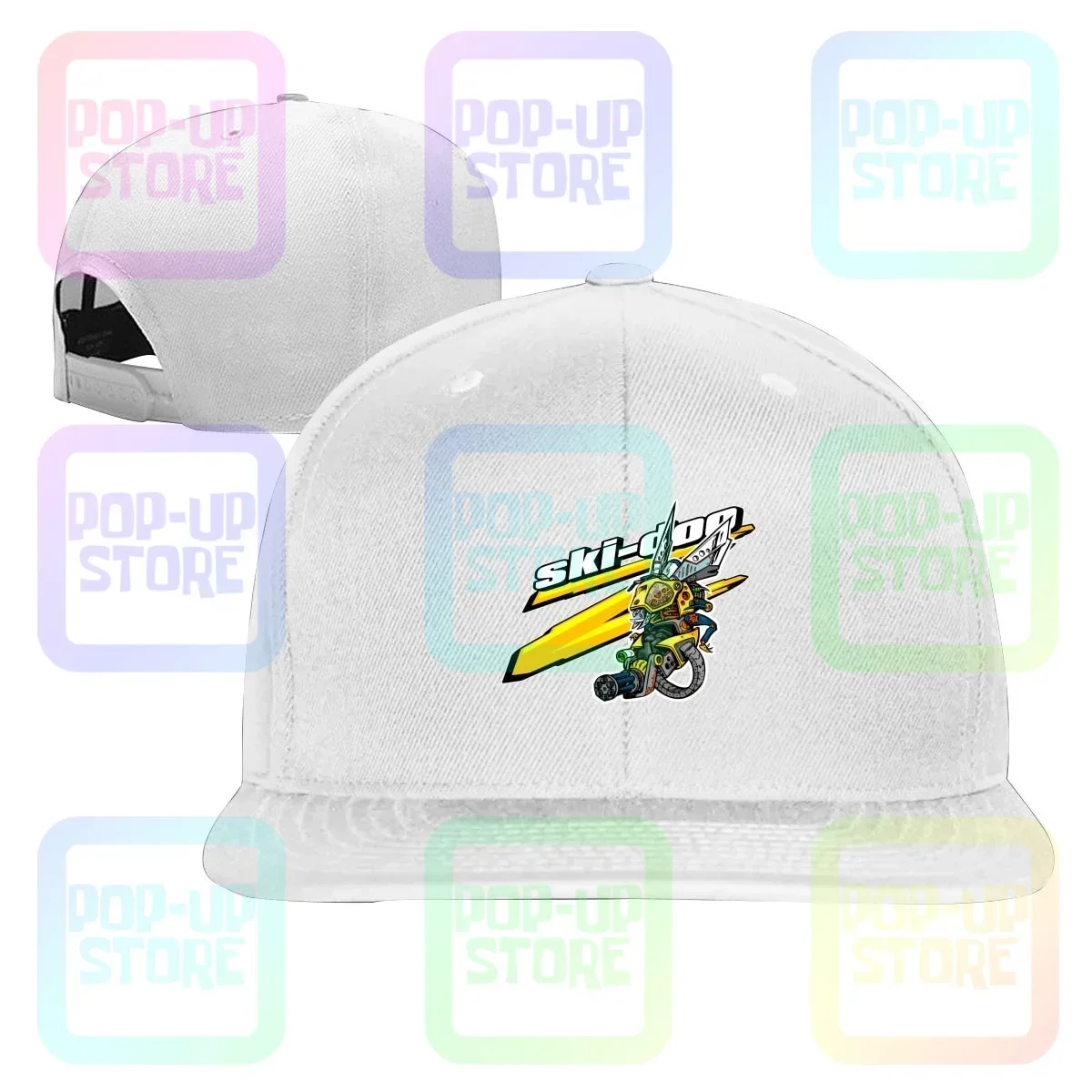 Ski Doo Ski Doo Logo Snowmobiles Snow Mobiles Snapback Cap Baseball Caps Funny Outdoor Best Quality