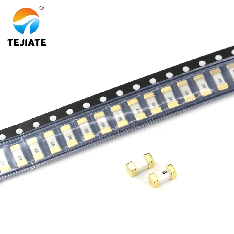 10 Pcs 1808 Patch di Fusibile Pausa Veloce Fusibile 0.5/1/2/3/4/5/ 6.3A Fusibili Clip di Strumento Elettronico di Corrispondenza Fusibile di Base