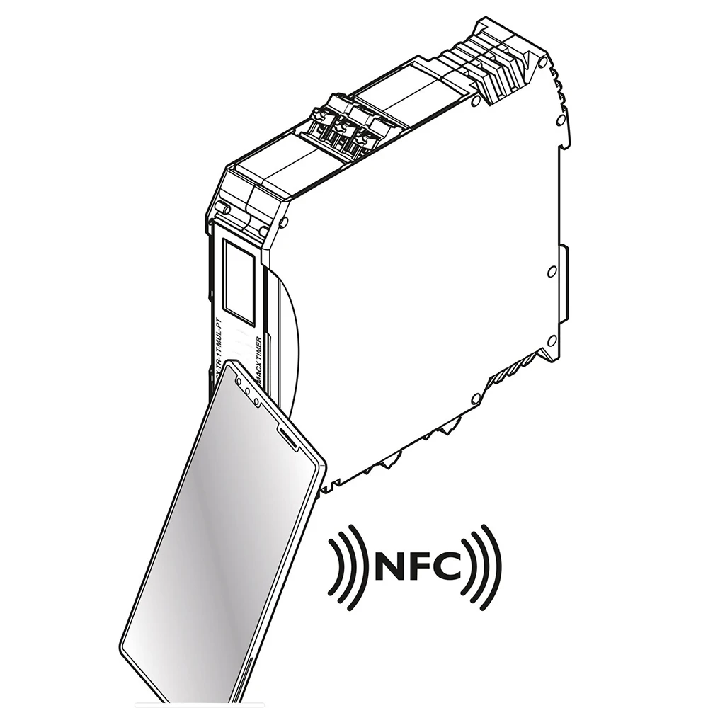 1096429 MACX-TR-1T-MUL MACX TIMER (substituir: 2866161) relé temporizador com NFC