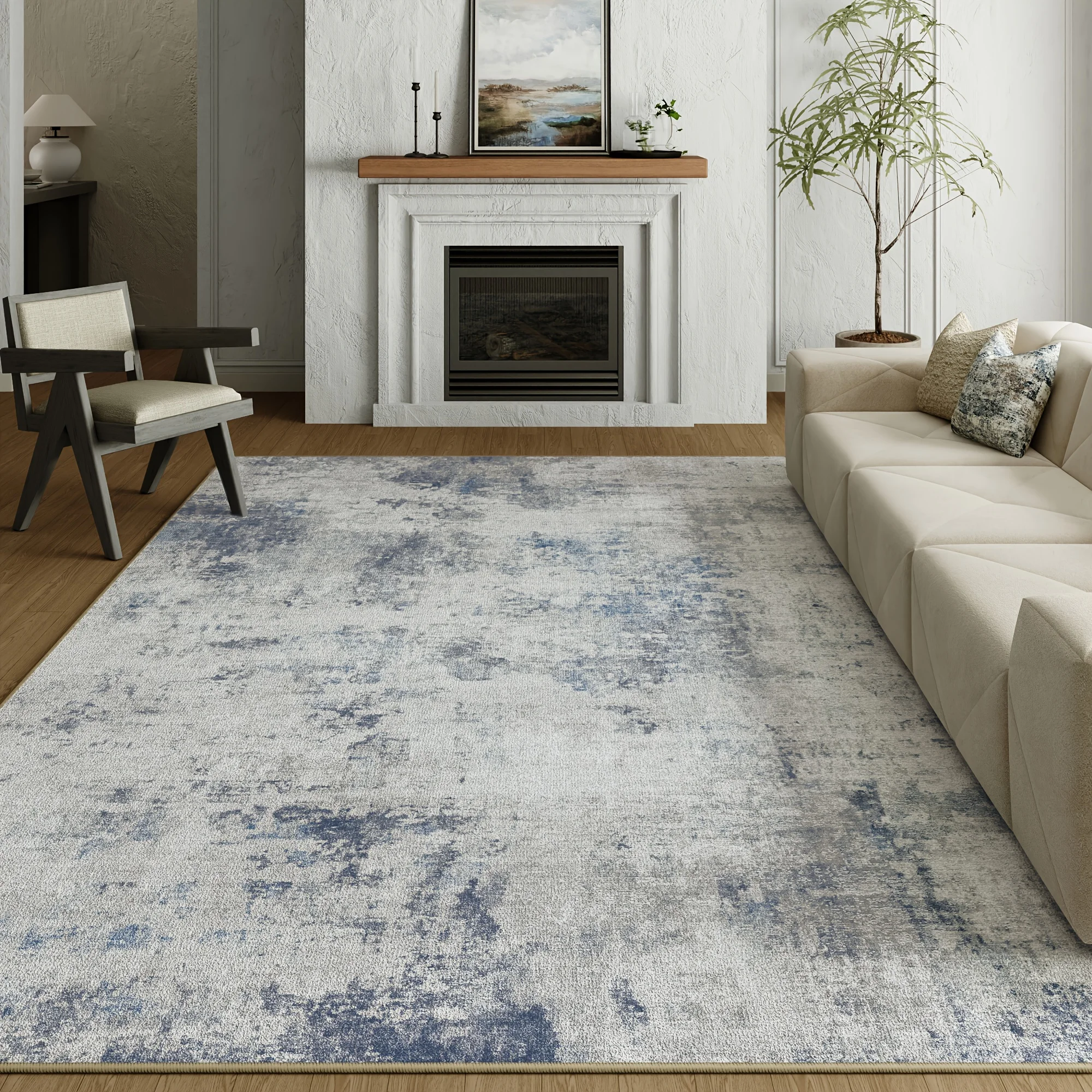 

Modern Household Carpets In -gray, Suitable for Foyers, Corridors, Bedrooms, And Living Room Coffee Tables. These Carpets Are Moisture-proof, Wear-, Easy to Clean, Soft And Comfortable, with Multiple Sizes Available for Selection.