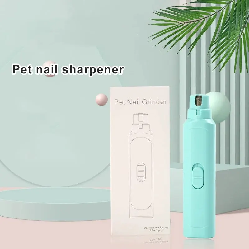 Pet Nail Grinder Dog Cat Battery Model Nail Trimmer Large and Small Dogs Nail Clippers Pet Grooming Tools