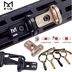 Tactical MLOK Shoulder Strap QD CQB Sling Mount CQD Front Mount Adapter Airsoft Tool Hunting  QD Slings Mount