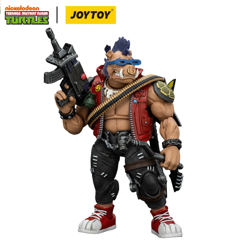 Teenage Mutant Ninja Turtles Original JOYTOY TMNT Beebop Pigface Beebe Warthog Bieber Action Figure Collectible Model Doll Gifts