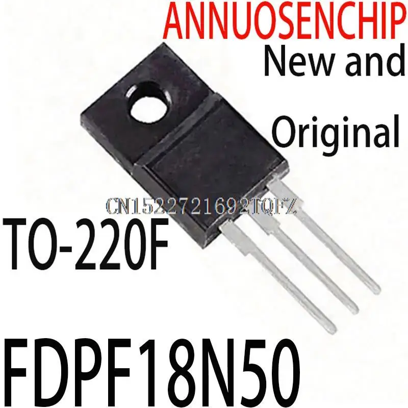 10PCS/lot New and Original 18N50  TO-220F FDPF18N50 PFV218N50