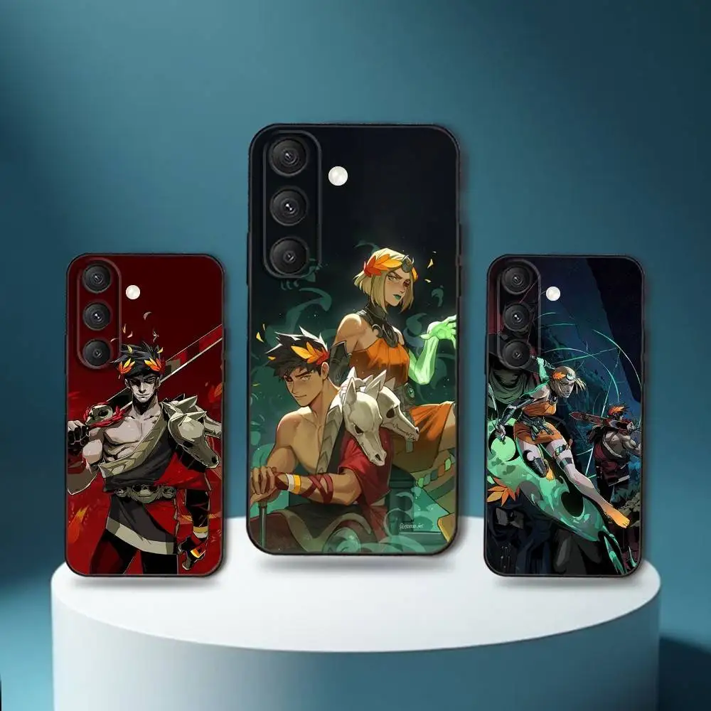 

Чехол для телефона Game Hades II для Samsung S25, S24, S23, S22, S21, S20, S10, Ultra, Plus, Lite, FE, мягкий силиконовый черный чехол