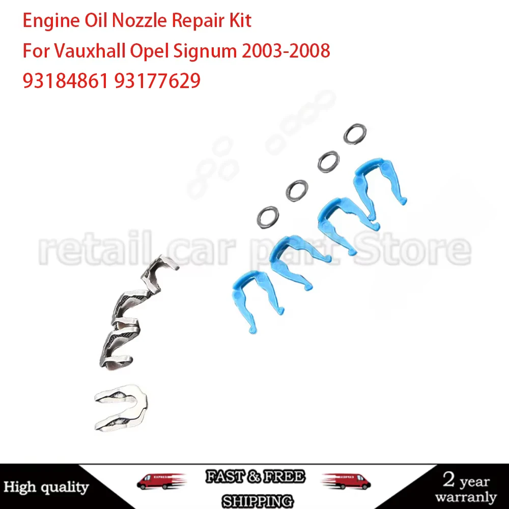 

Ремкомплект масляной форсунки двигателя для Vauxhall Opel Signum 2003-2008 2,2 л, инжектор подачи бензина и топлива, воздухозаборник 93184861 93177629