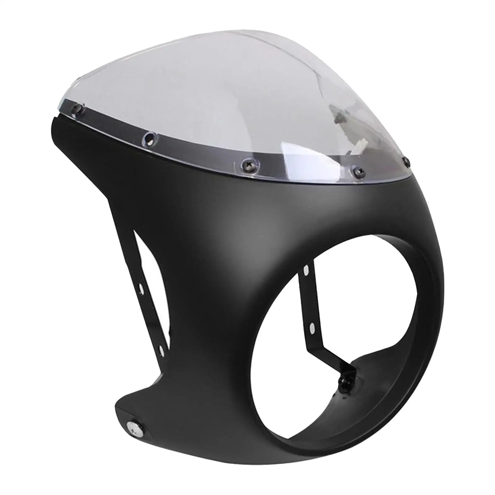

Headlight Fairing Screen Wind Deflector Universal Front Fairing Frame Protect Light Motorcycle Windscreen for Motorbike