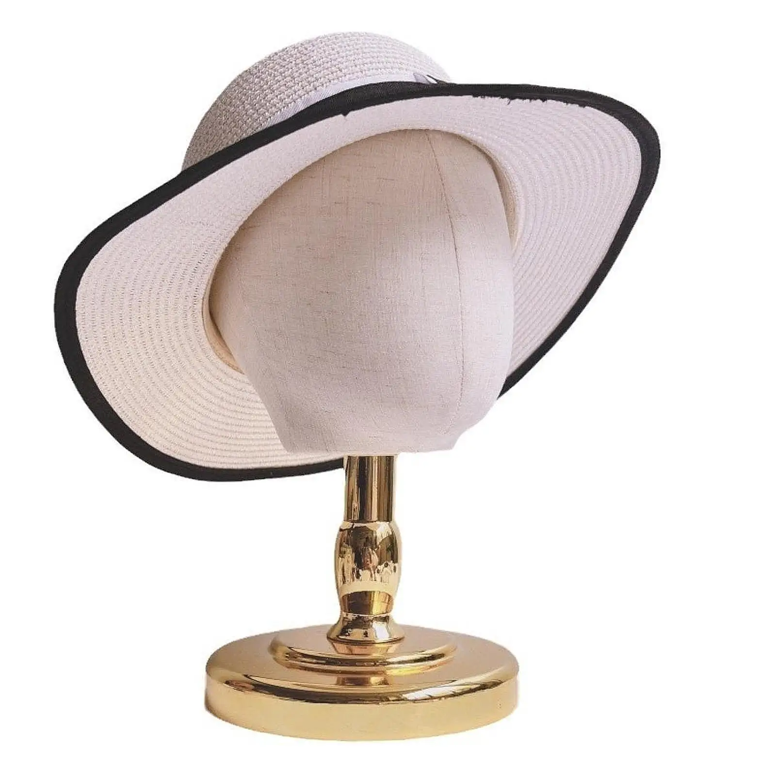 

Wig Head Model Wig Hat Display Stand Holder for Glasses Headset Jewellery