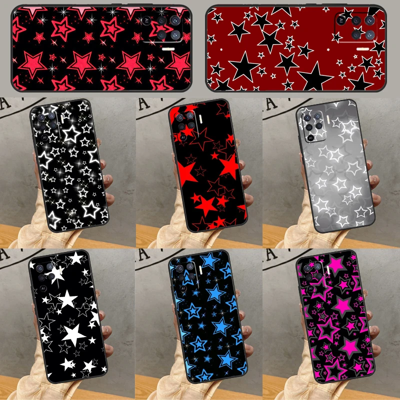 

Y2k Star Element Phone Case For Oppo A78 A38 A58 A74 A15 A80 A60 A40 A94 A54 A98 A18 A16 A76 A96 A17 A77 A57S