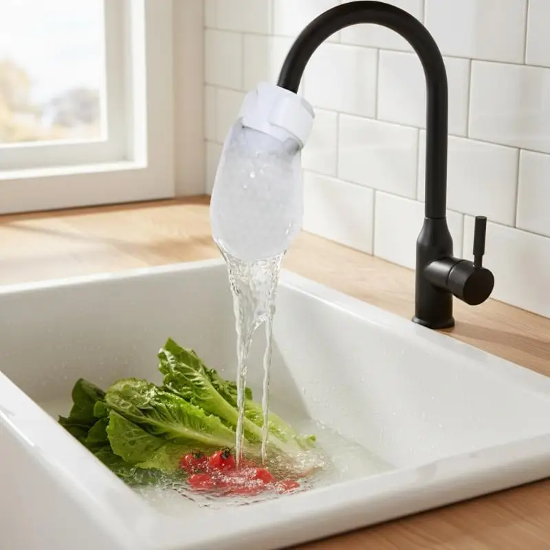 Faucet Filter Cotton Tap Water Mountain Spring Water Rust Impurities Faucet Filter Universal Water Purification Accessories