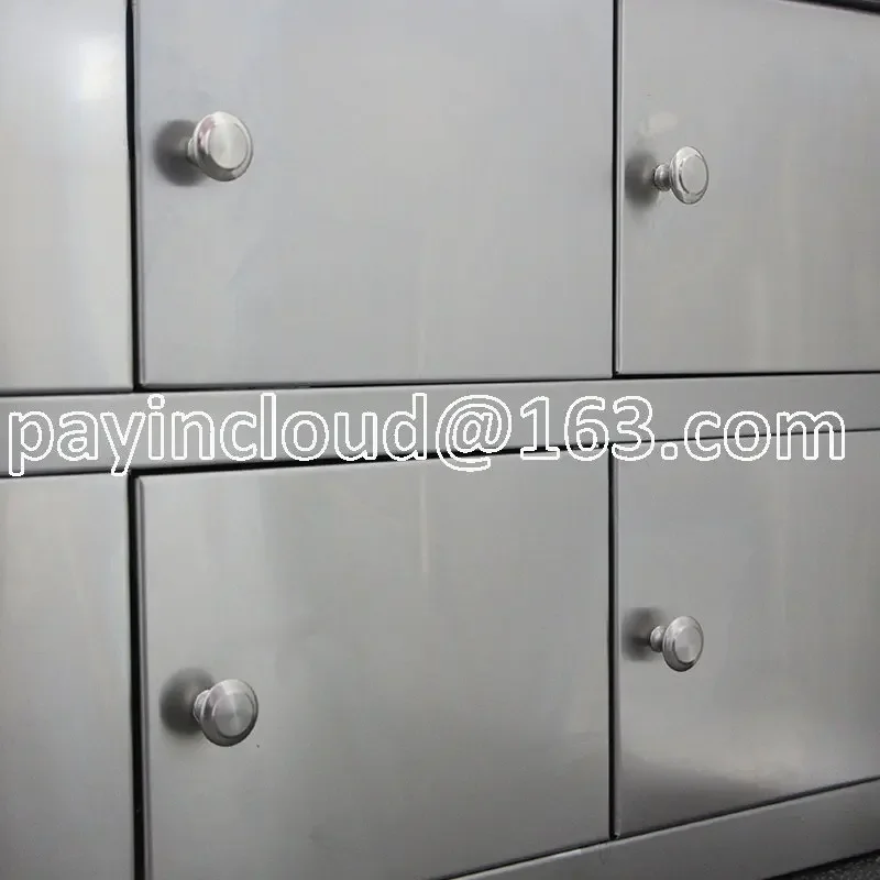 Customized 304 Stainless Steel Dust-Free Purification Workshop Shoe Changing Stool Factory Laboratory Stripe Door