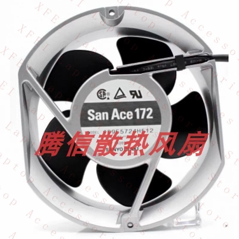 

D FOR SANYO 109E5724H512 DC24V 0.58A 172*150*51MM Metal Cooling Fan
