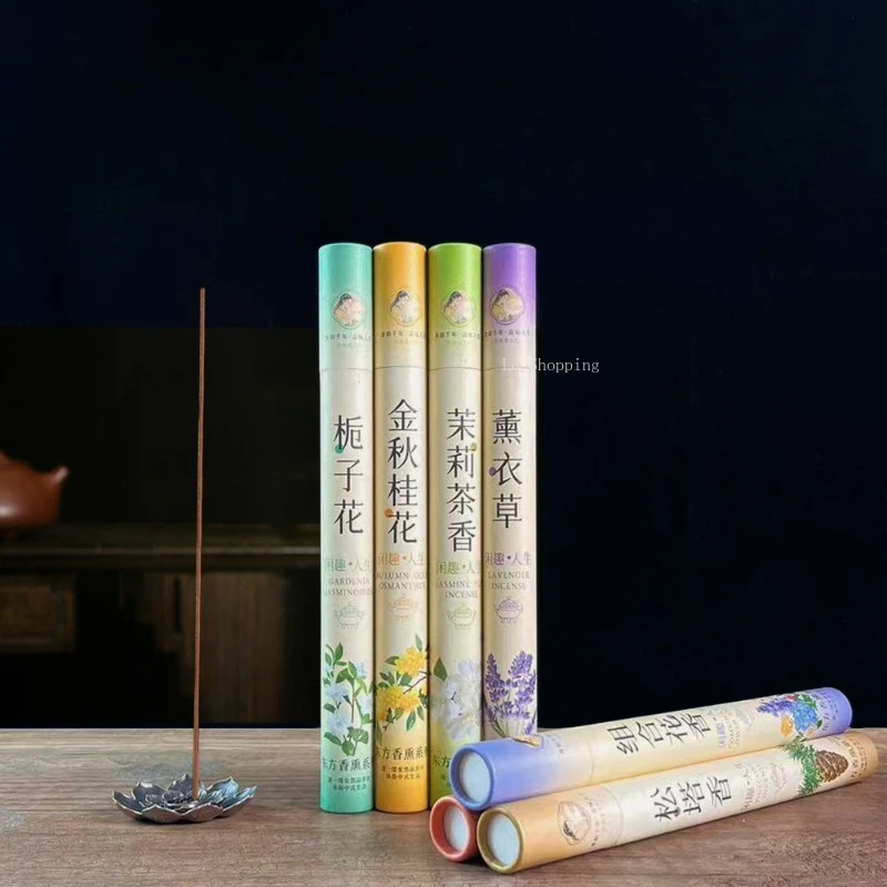 Ten-flavor Gift Box Natural Incense/temple Worship Buddha Tearoom Study Bedroom Purify The Air Remove Odors and Calm The Nerves