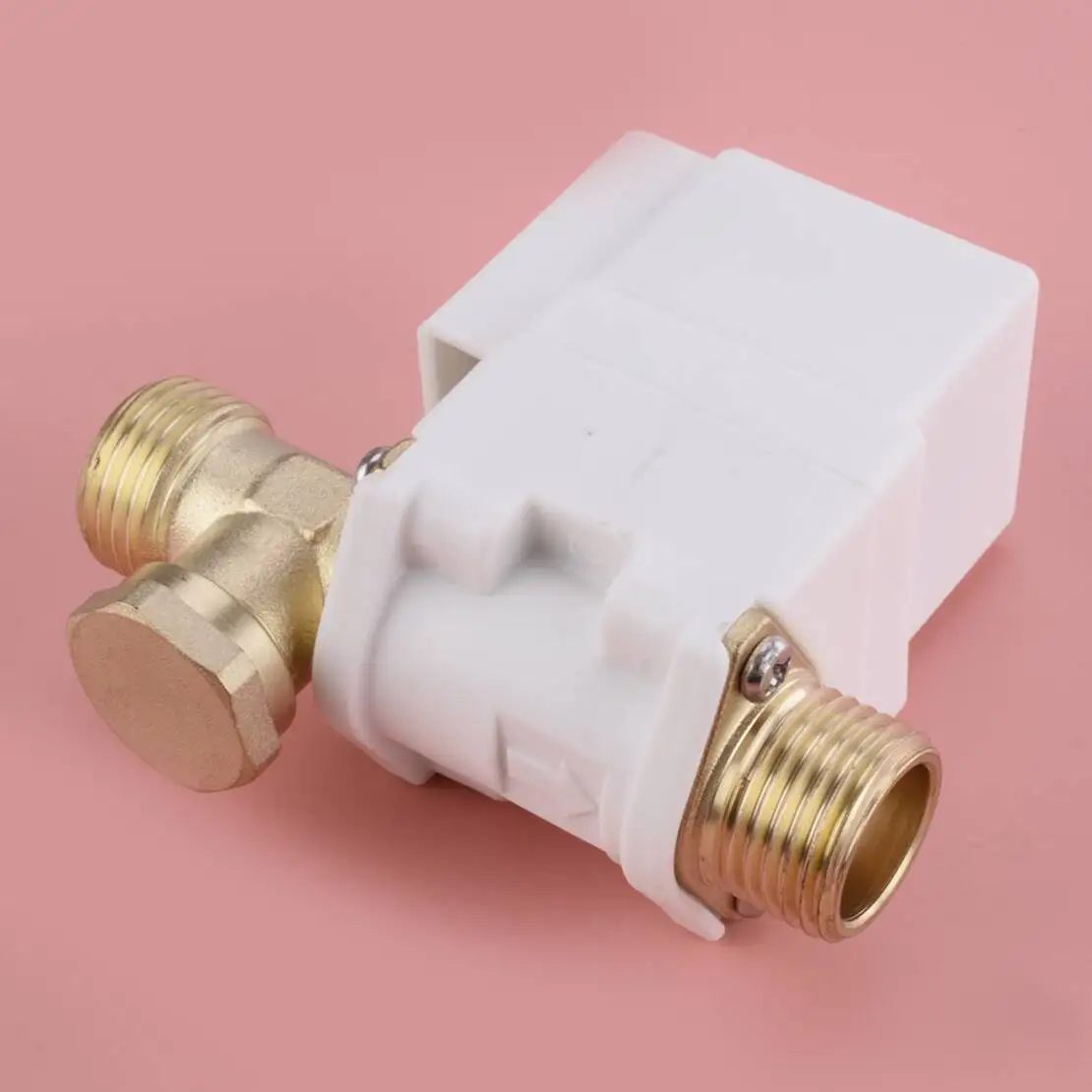 

N/C 1/2" Electric Solenoid Valve Water Air Gas Inlet Flow Switch DC 12V