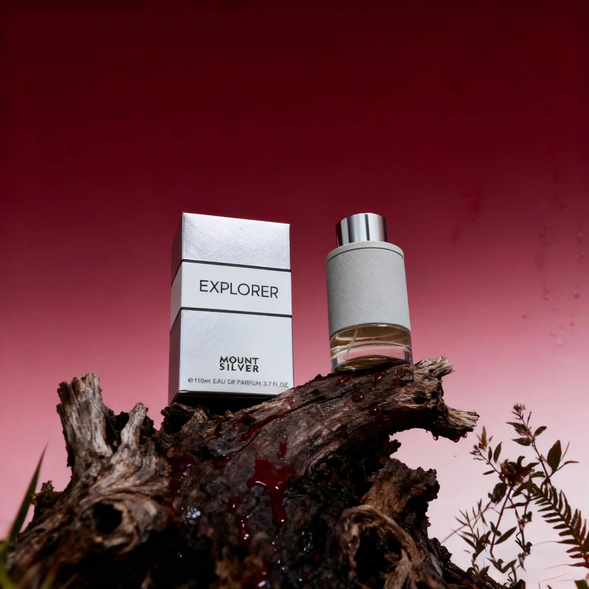 إكسبلورر بلاتينيوم 3.4 أونصة EDP SPRAY Iceberg Traveler للرجال EDP Fresh Cedar Sage Pine 100 مل