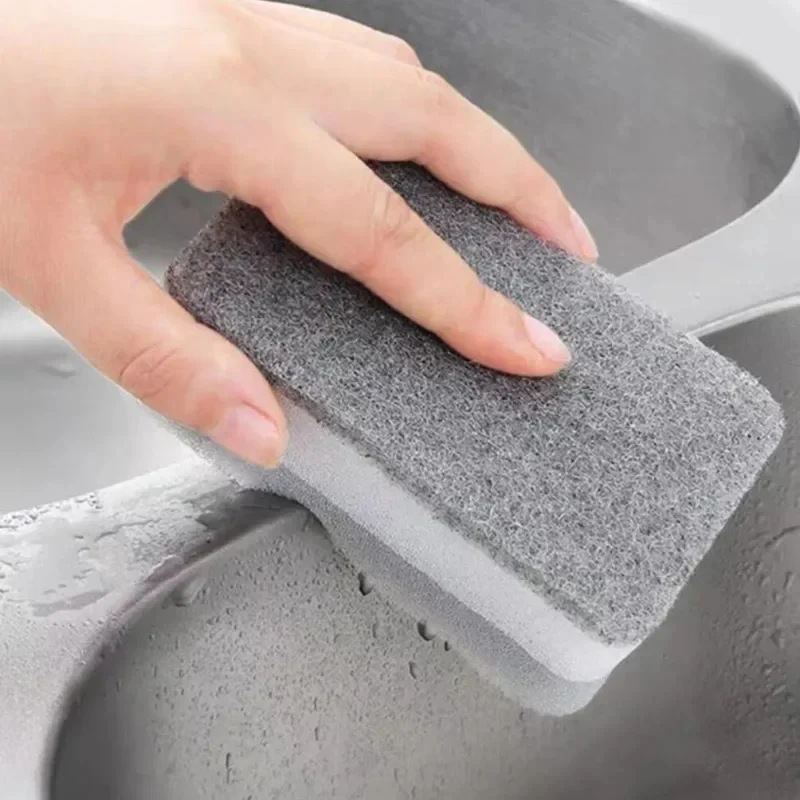 Kitchen Cleaning Sponges Double-sided Kitchen Sponge Wipes Pan Pot Dishwashing Scouring Pads Brush Clean Tools