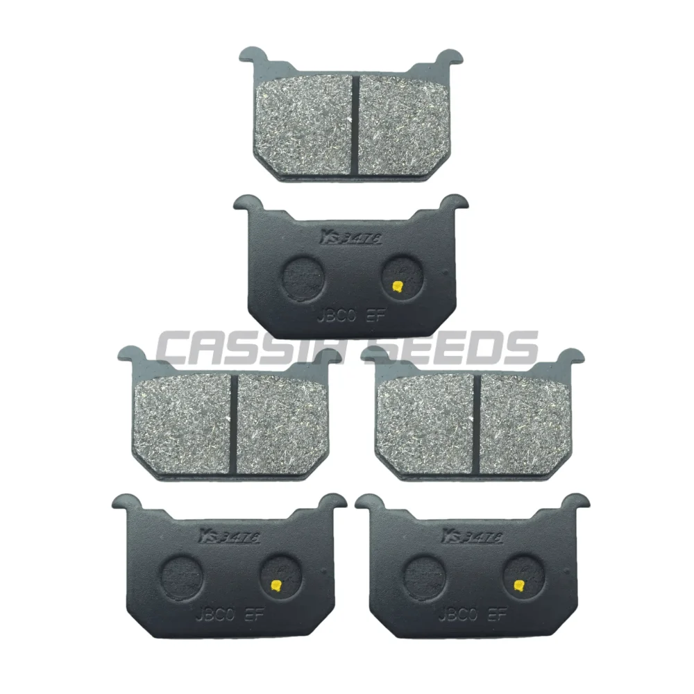 

Motorcycle front and rear brake pads for Kawasaki KZ1000 P1-P20 Police KZ1100 KZ1100 D1 D2 Spectre 1100 1982-1983