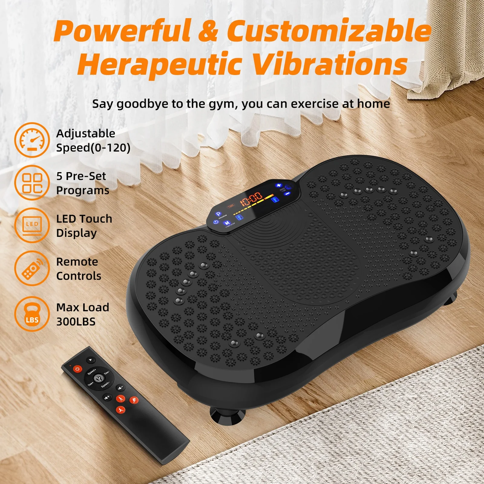 New Product Body  Whole Body Vibration Plate Exercise Machine Magic Body Crazy Fit Massage Power Gym Fitness