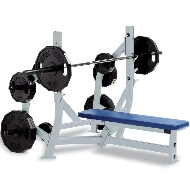 

Commercial Strength Training Olymp Bench Plate Loaded Gym Fitness Equipment Home Use Free Weight Bench