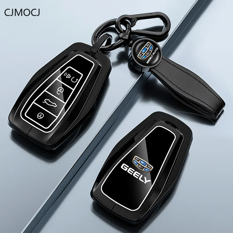 

Zinc Alloy Car Key Case Cover Holder Key Shell Buckle for Geely Boyue/Binrui/Starray/Haoyue/Icon/Jiayue/Xingyue L