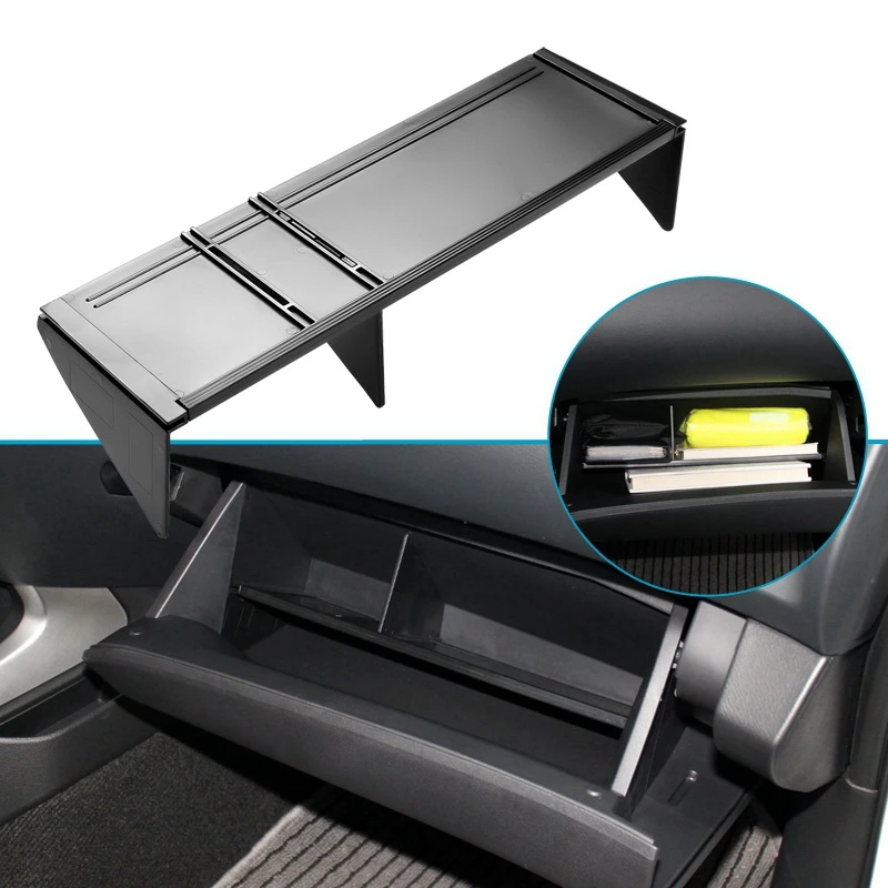 Glove Box Organizer Insert Sorting Partition Tidying Storage Box for Nissan Navara NP300 D23 2015-2019 Right Hand Driver