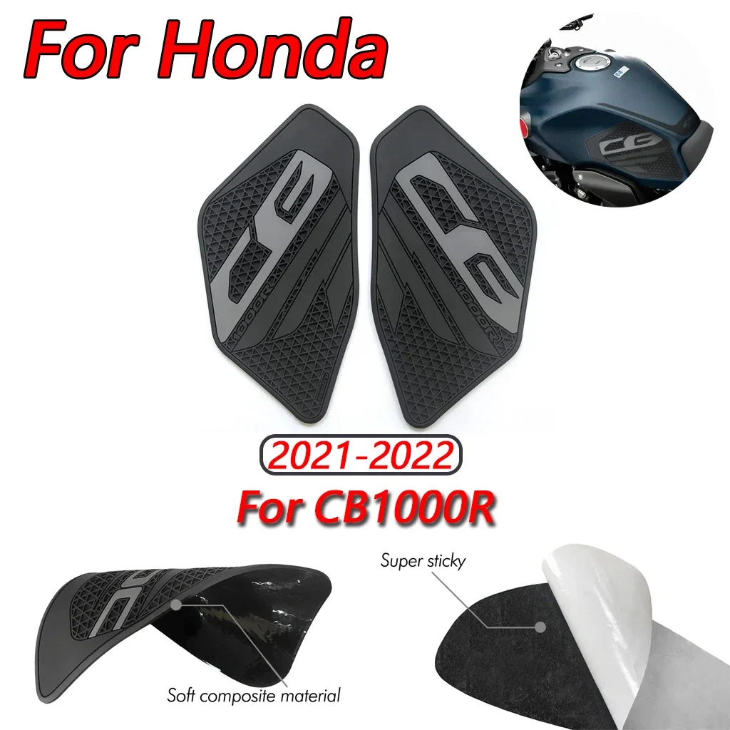 

Для Honda CB1000R 2021-2022 мотоцикла боковая накладка на топливный бак противоскользящая наклейка украшение