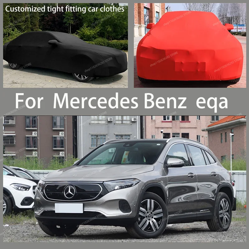 

For Mercedes Benz eqa car clothing can effectively prevent exposure to sunlight and cool down by 30 ° C, Car protective cover