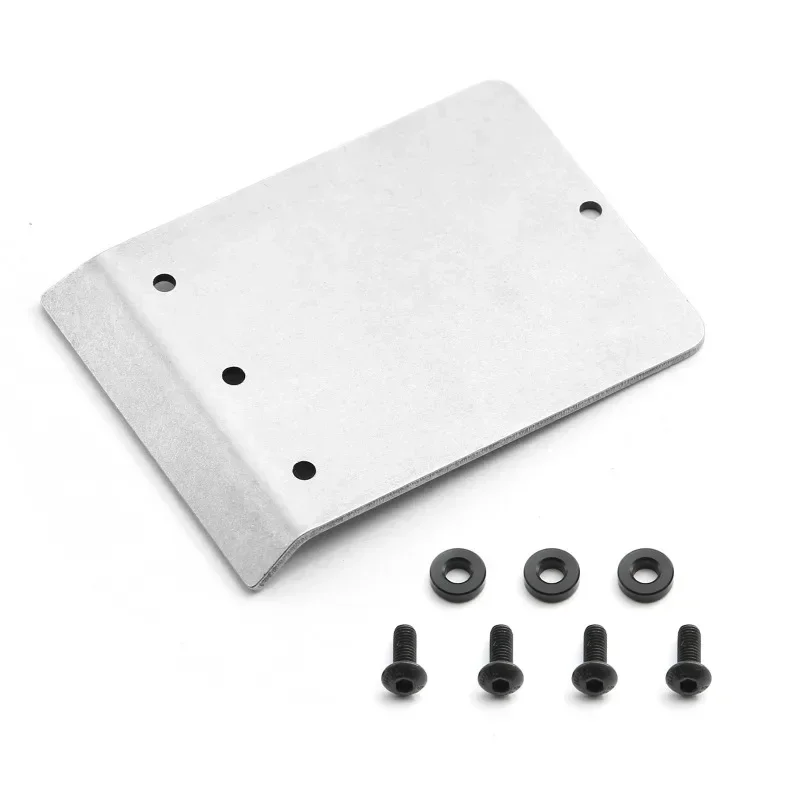 Dla Tamiya 1/10 2WD BBX-01 BB-01 RC Car Metal Roof Front Bumper Skid Plate Armor