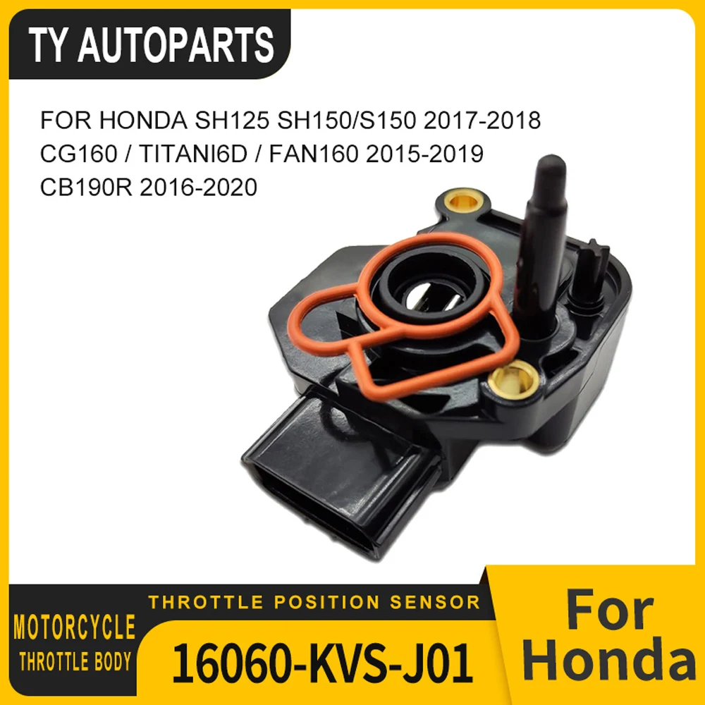 16060-KVS-J01 zestaw czujników położenia przepustnicy Tps dla Honda SH125 SH150/rs150 2017-2018 CB190 R 2016-2020 korpus przepustnicy motocykla