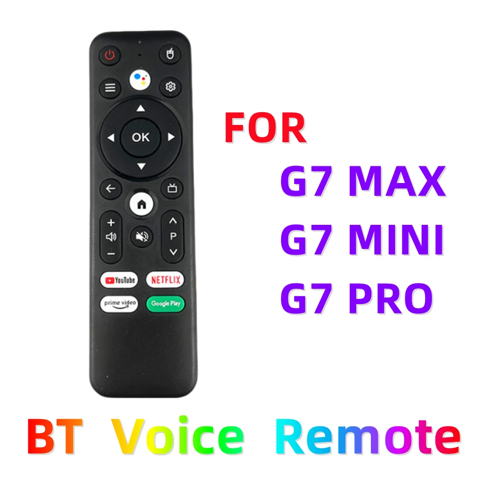 Blluetooth  Voice  Remote   FOR   G7 STICK     G7 PRO    G7 MINI     G7 MAX  SET TOP BOX  Infrared RemoteController