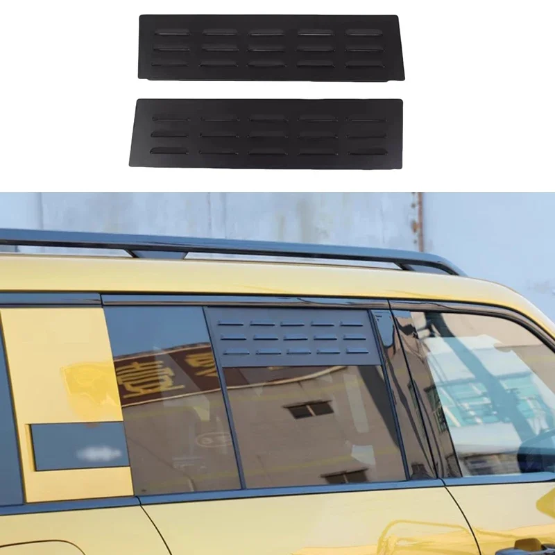 Car Rear Window Ventilation Shutters Fit for BYD Leopard 5 Modified Anti-mosquito Net Car Off-road Exterior Accessories