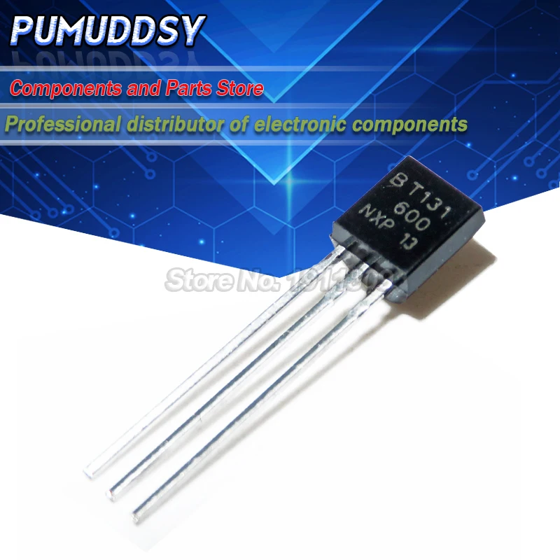 50 piezas BT131-600 BT131 TO-92 triac 600V 1A nuevo IC original