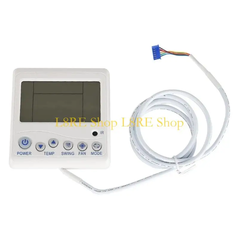 L8RE Air Conditioning Remote Control Panel QD-U12A with Accurate Temperature Adjustment Home Conditioning Repair Part