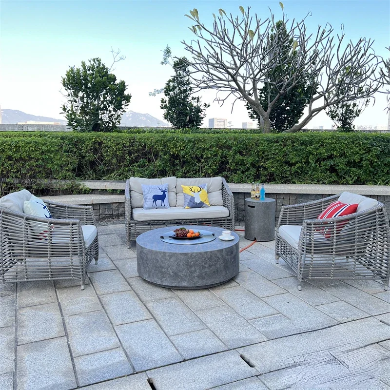 Hot Sale Outdoor Furniture Fire Pit Table GRC Fire Pit