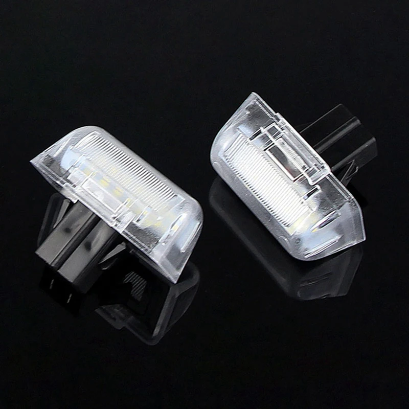 2Pc For Ford Transit MK6 MK7 1985-2013 For Ford Transit Connect 2002-2013 4388111 LED License Number Plate Light