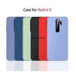 For Xiaomi Redmi 9 Ultra-thin Matte colorful Case for Redmi9 silicone TPU Case Cover For Redmi 9 Matte Silicone soft case