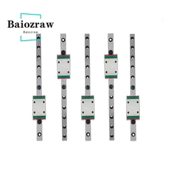 Baiozraw V0.1 V0.2 3D printer Linear Rail MGN7H DIY Rail Kit build high quality linear slider for Voron 0.1 3D printer Parts