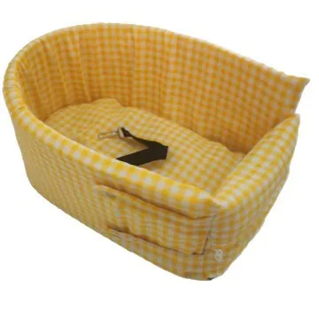 Asiento coche perro gato elevador consola seguridad - imagen 4