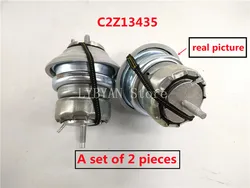 2pcs Engine Motor Mount For  Jaguar XF XJ 2008-2015 Diesel 3.0 2.2 C2Z13435 C2D6341 8X23-6A003-CC 6W83-6A003-AD
