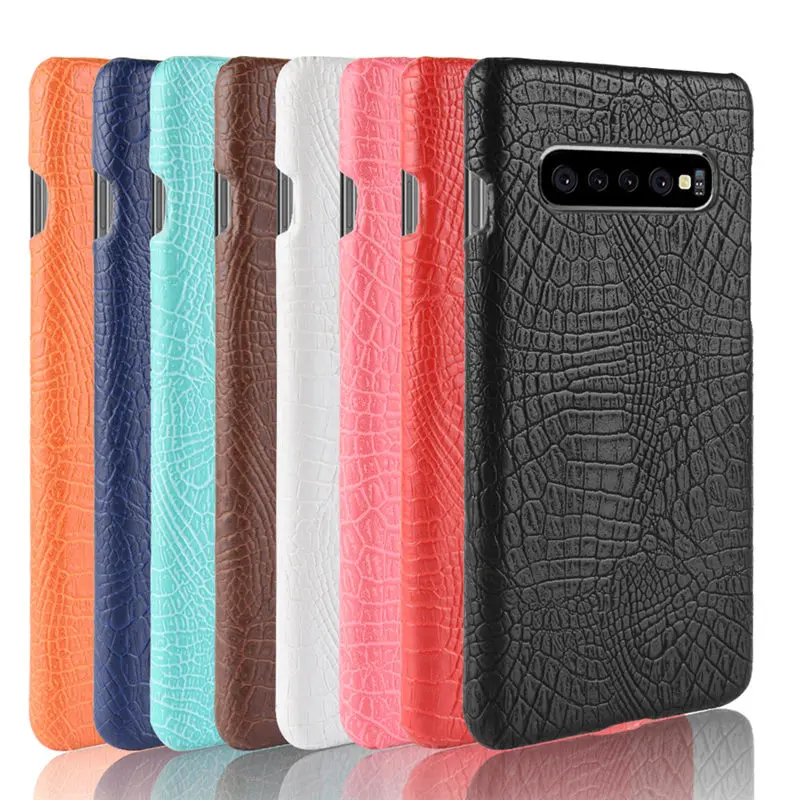 For Samsung S10 5G G977B Case PU Leather Hard Back Cover Shockproof Case For Samsung Galaxy S10 5G S105G G977U G977N Phone Bags