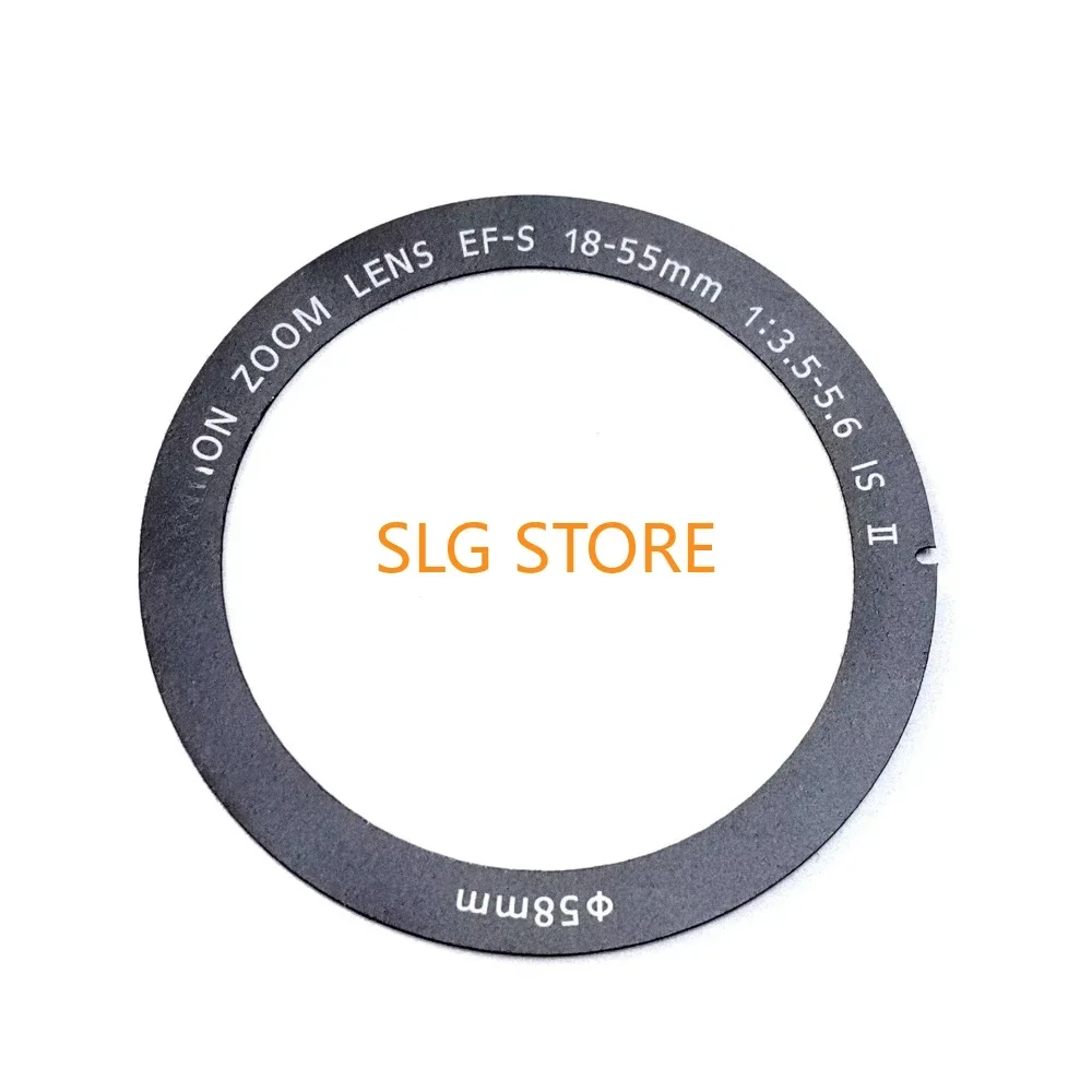 Новый объектив с логотипом на переднем параметре, пресс-кольцо для Canon EF-S 18-55 мм 18-55 мм f/3,5-5,6 II III 18-150 мм 55-250 мм II, часть