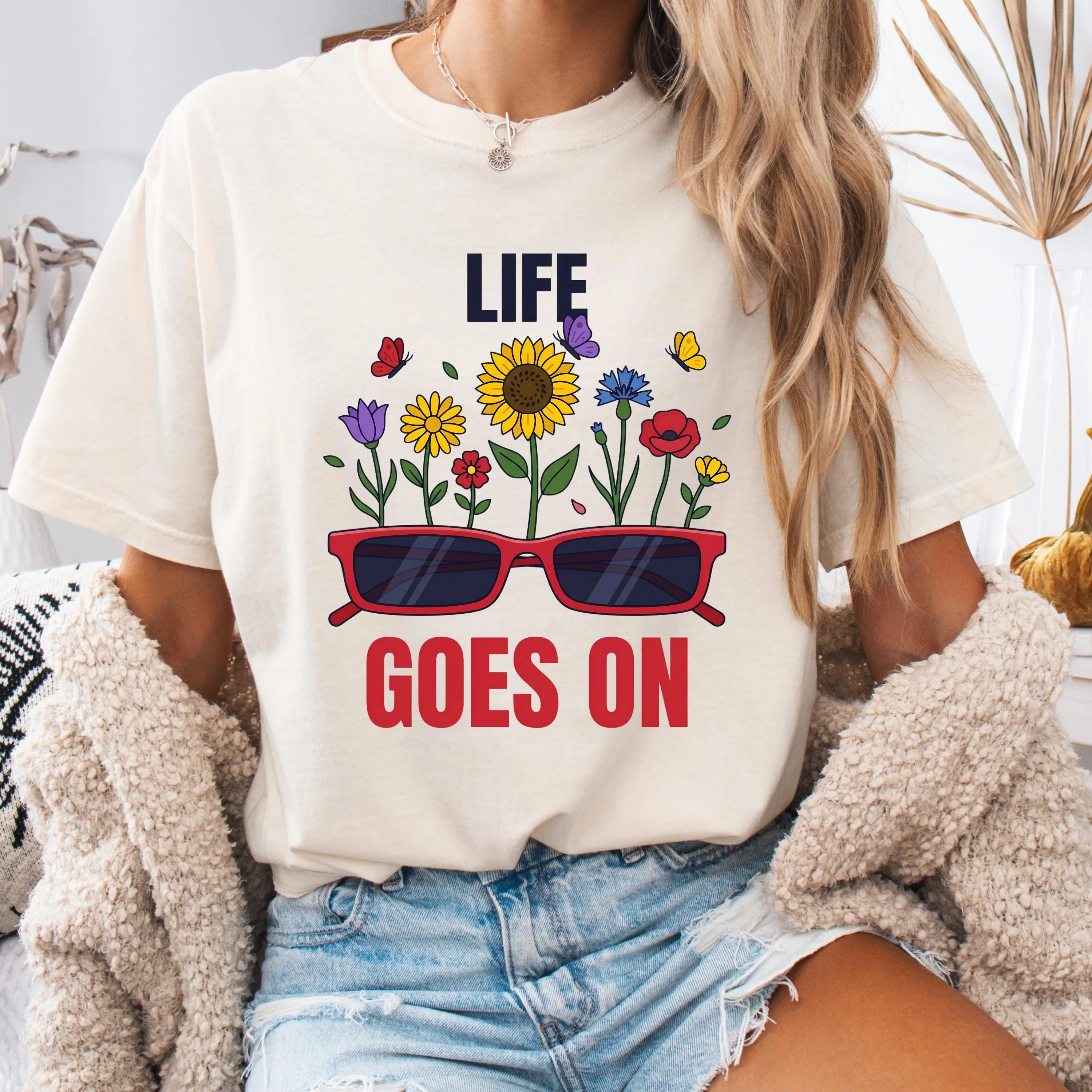 Camiseta Rip Oliver Tree Life Goes on Album 2026, camiseta 100% de algodón Unisex para hombre y mujer, camiseta informal Popular Y2k Hiphop, ropa de calle