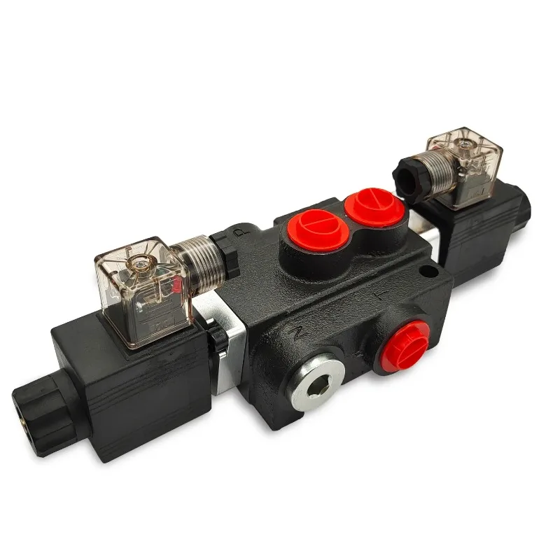 Electronically controlled multi-way valve,