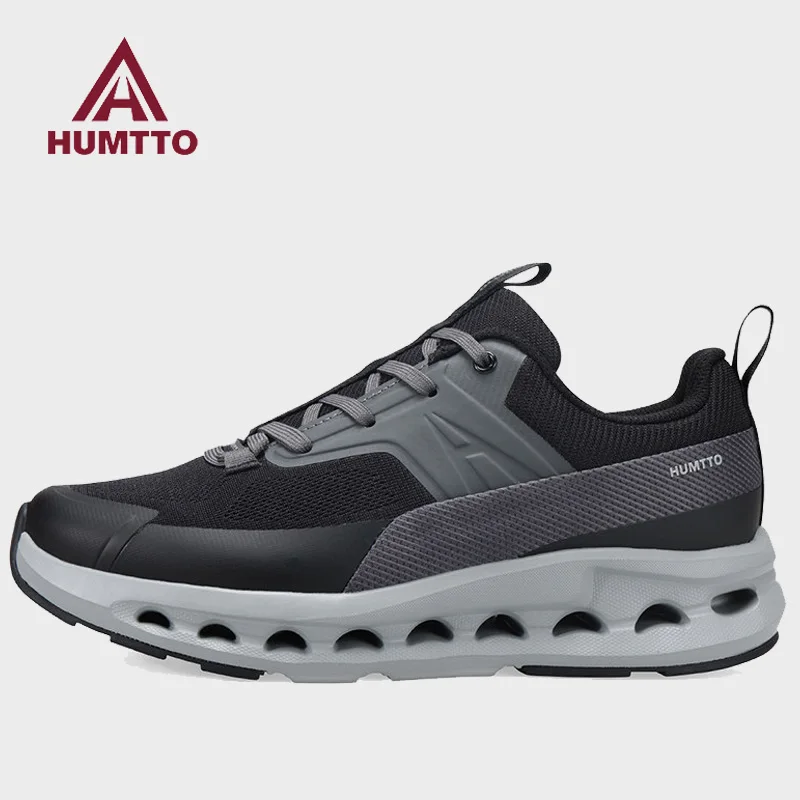 HUMTTO Outdoor hiking shoes men breathable anti slip sneakers off-road ankle shoes women casual running shoes trekking boots