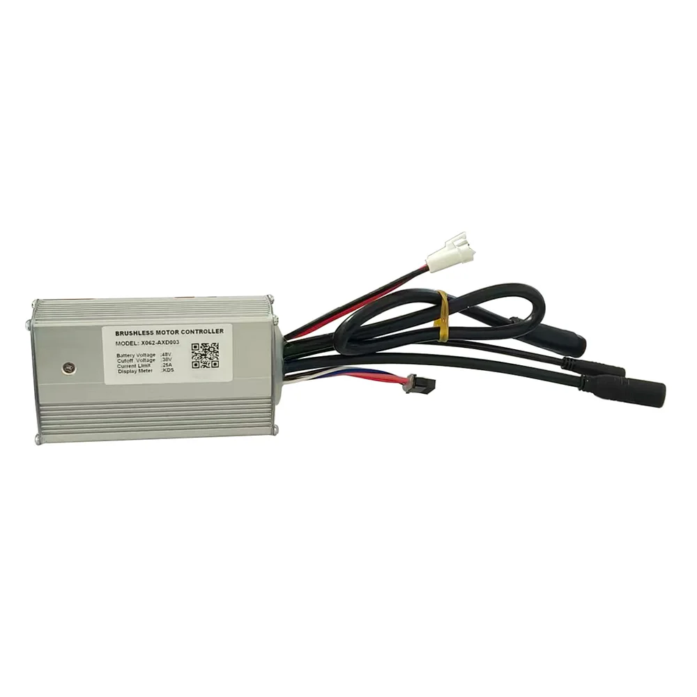 Nulkomma X062-AXD03 48V E-bike Brushless Motor Controller 25A for KDS Protocol Display Electric ScootersMTB Fat BikesAccessories