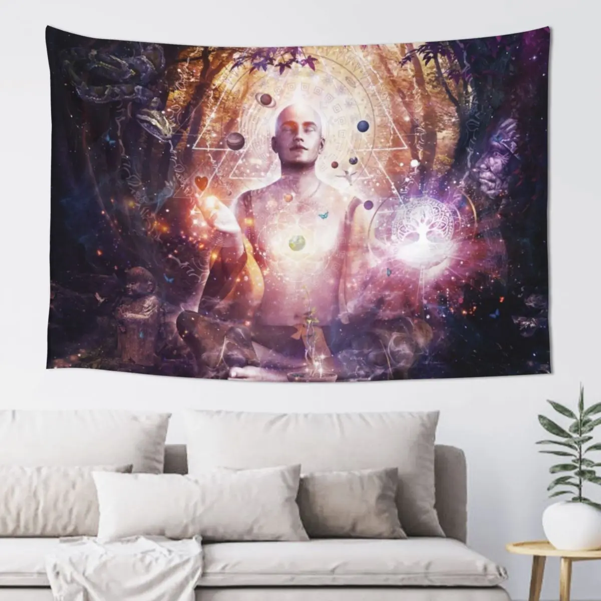 Connected To Source Tapestry Decoration Wall Room Decor Bedroom Deco Tapestry