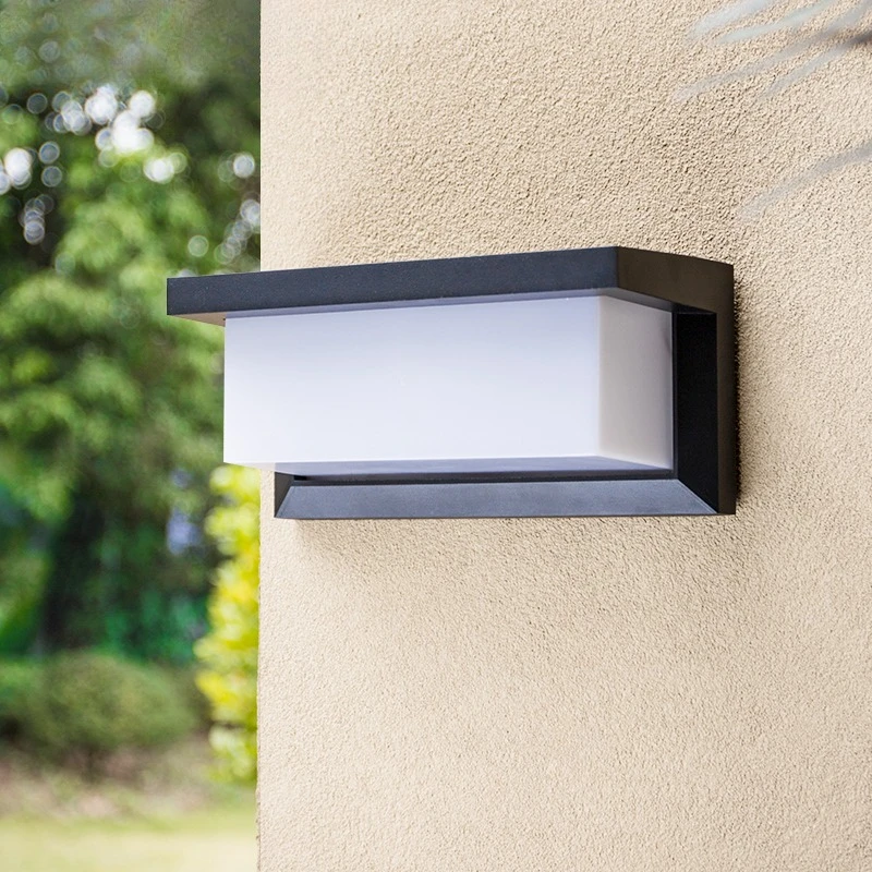 

Modern minimalist style outdoor wall lamp waterproof super bright LED light