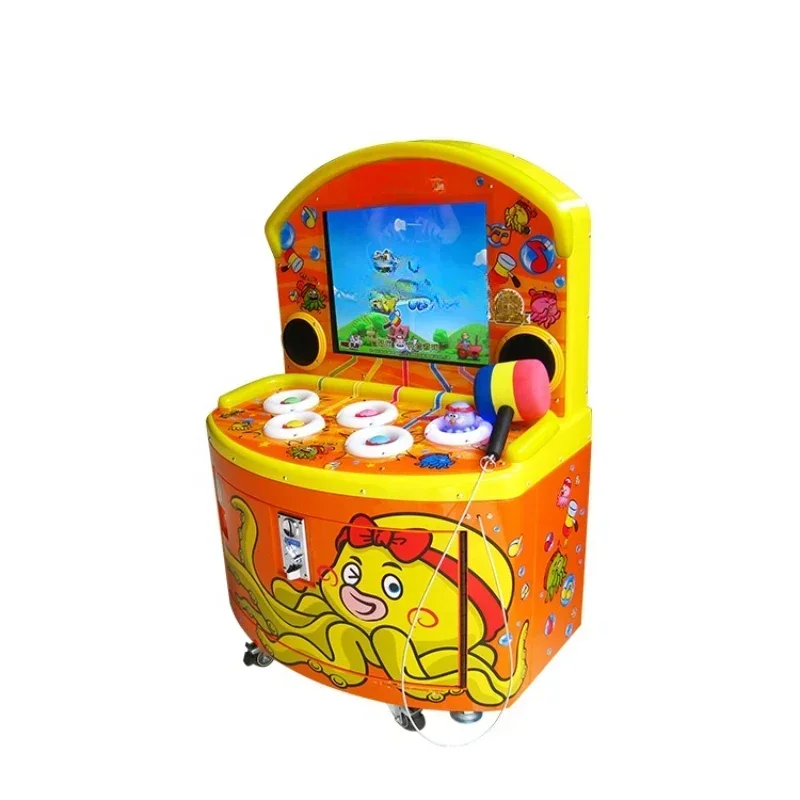 Kids Game Machine Hammer Octopus Arcade Music Game Machine