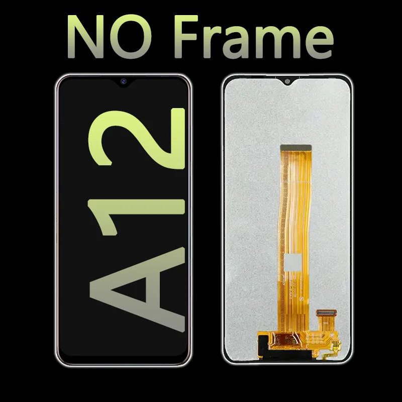 Pantalla for samsung galaxy a12 lcd a125f a127f a022f screen replacement Mobile Phone Lcds for Samsung A12 lcd display